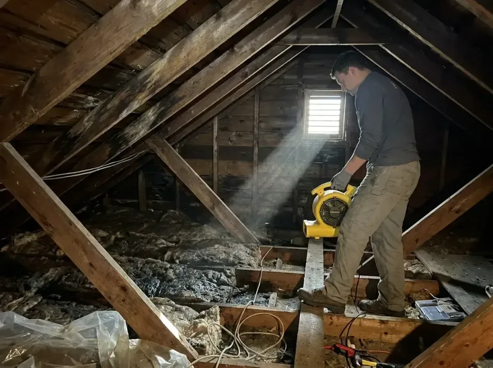 attic-water-damage-drying-proc-007 — frequently asked questions, Emergency Water Extraction & 24/7 Flood Response in Port Sa…
